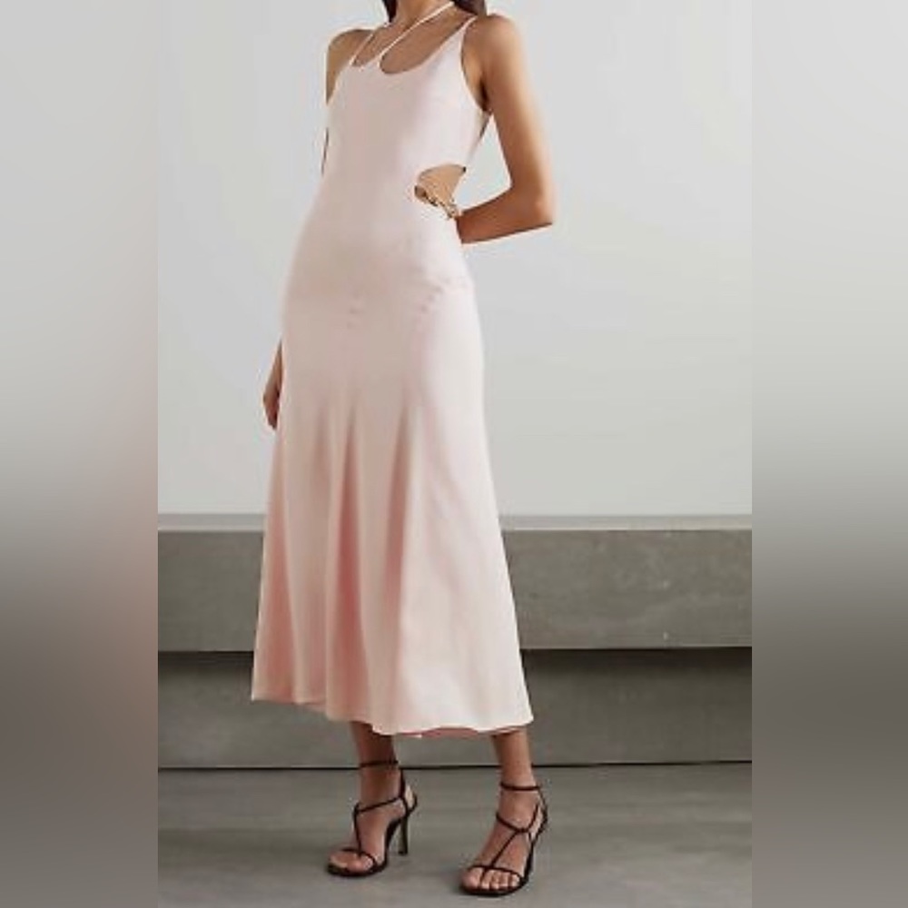 Jonathan Simkhai - Morena Cutout Dress in Blush